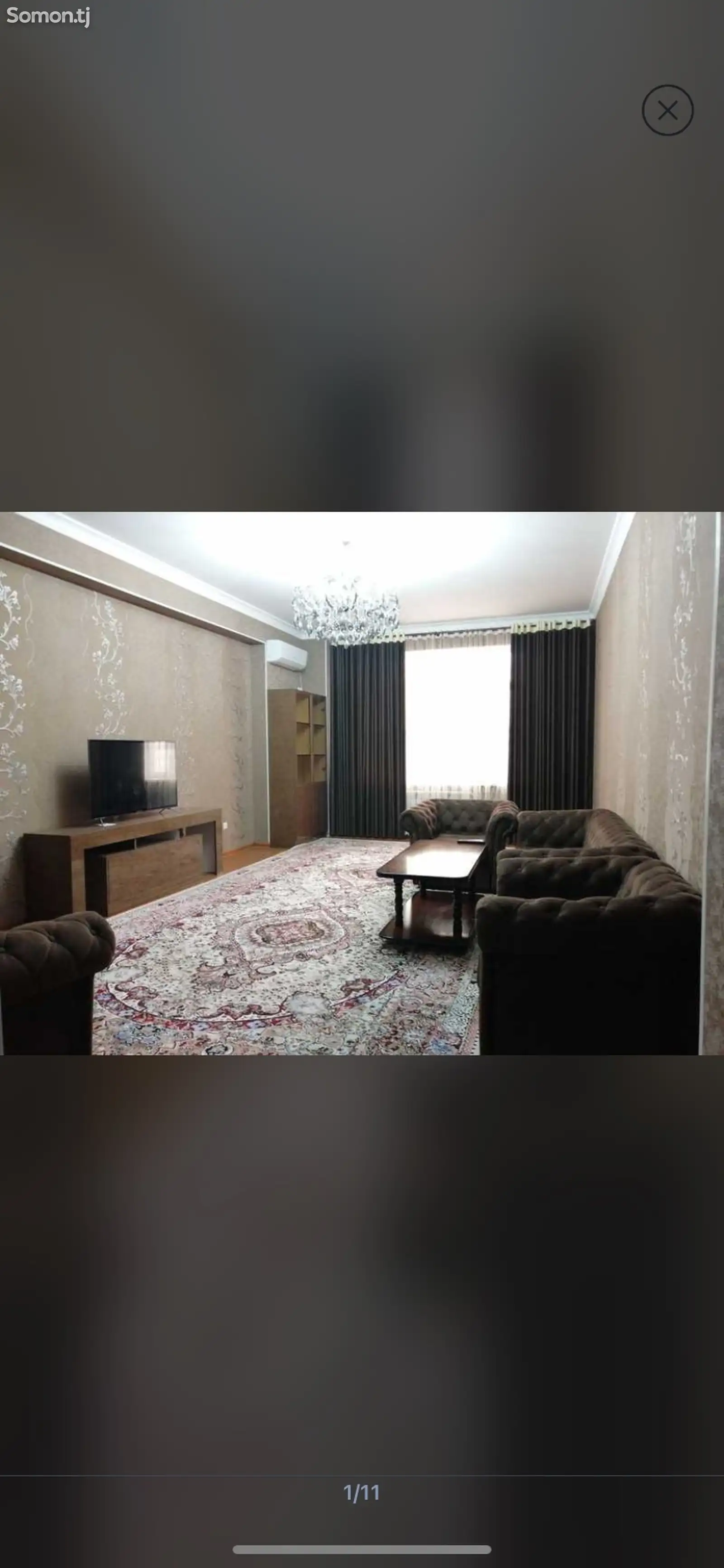 2-комн. квартира, 9 этаж, 105м², Шохмансур-1