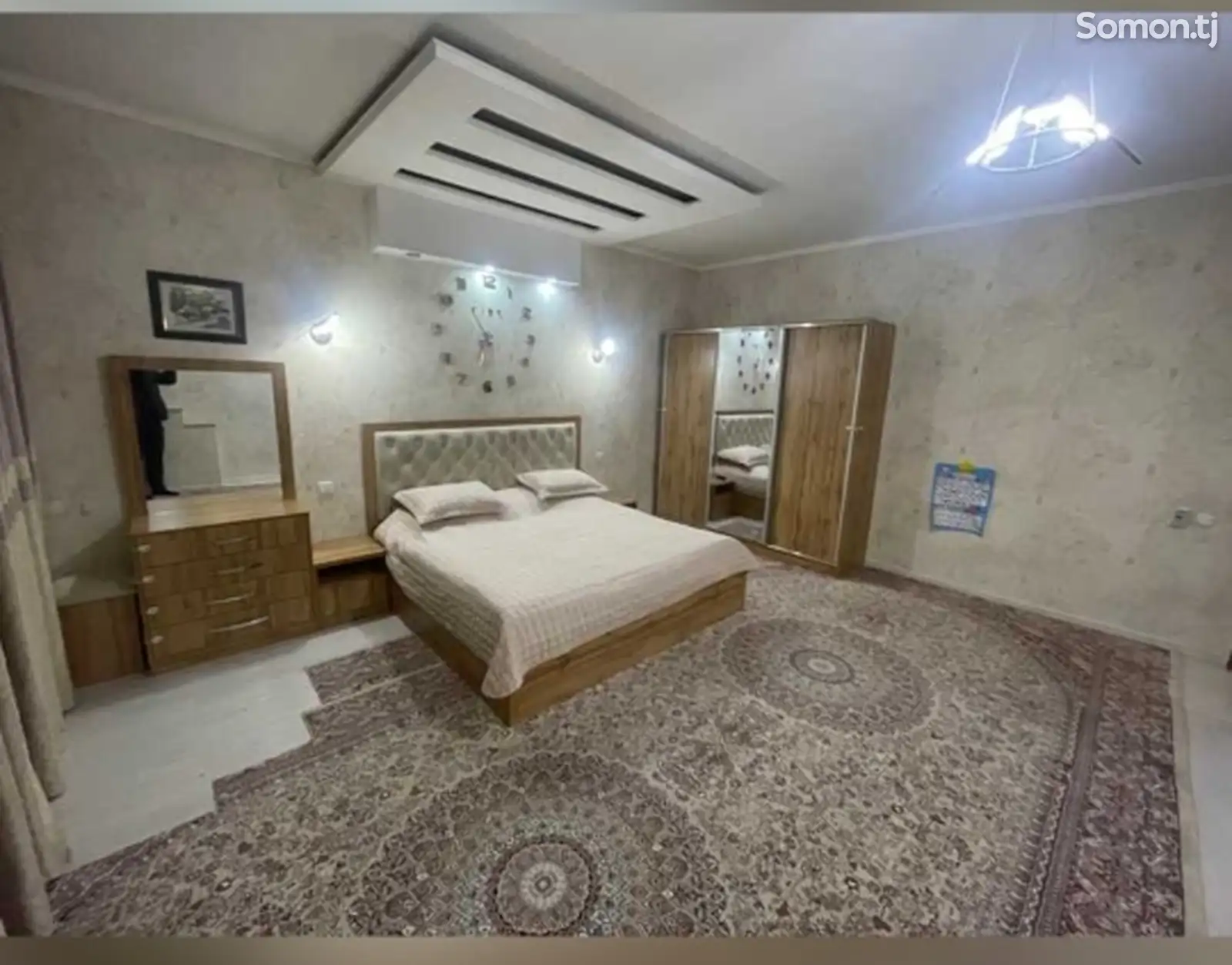 2-комн. квартира, 9 этаж, 90м², И.Сомони-1