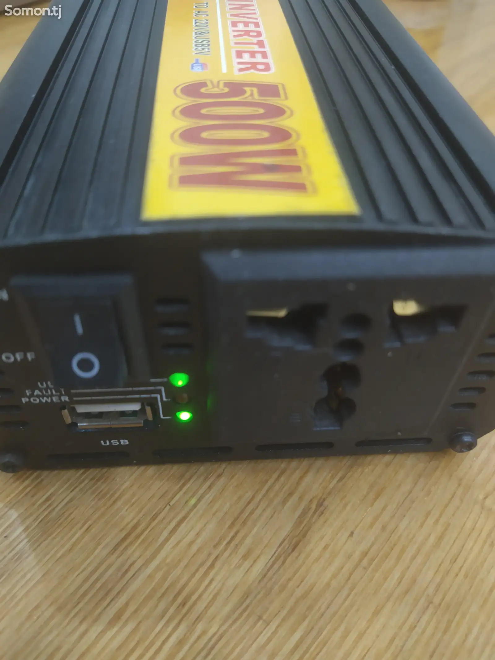 Переобразователь DC 12V TO AC 220&USB5V 500W POVER INVERTER-3