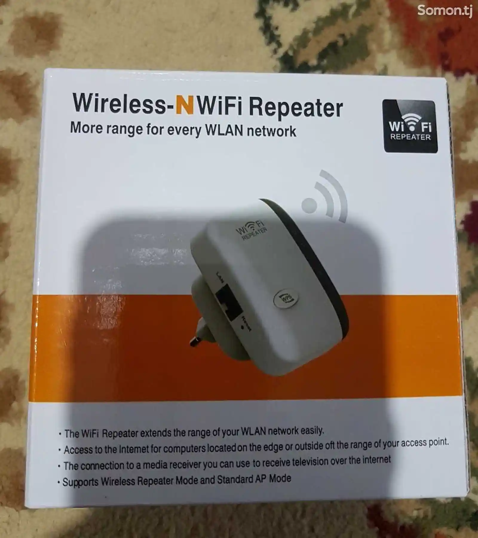 Wi-fi репитер усилитель сигнала wi-fi-2