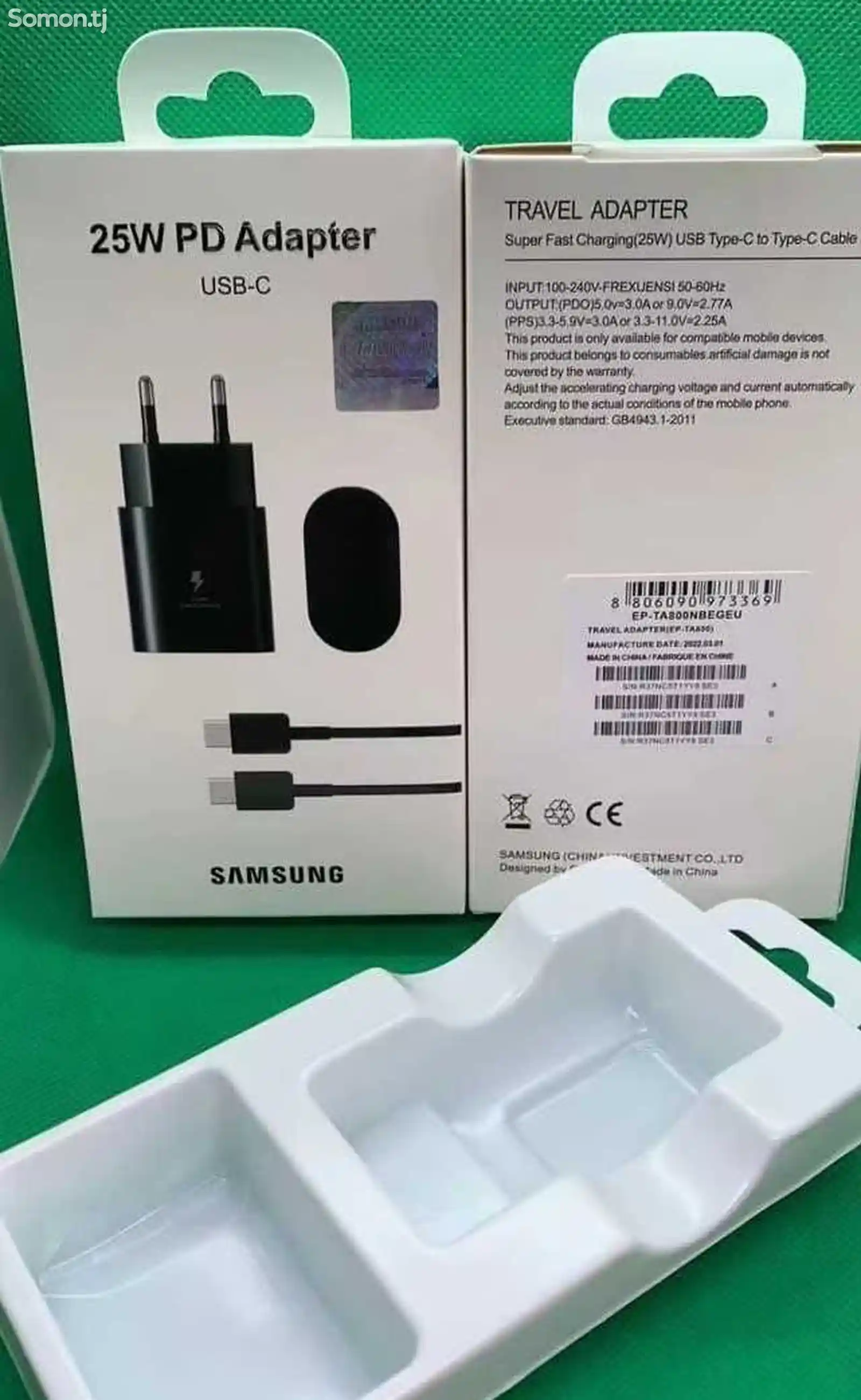 Зарядник для Samsung 25W PD Adapter USB C