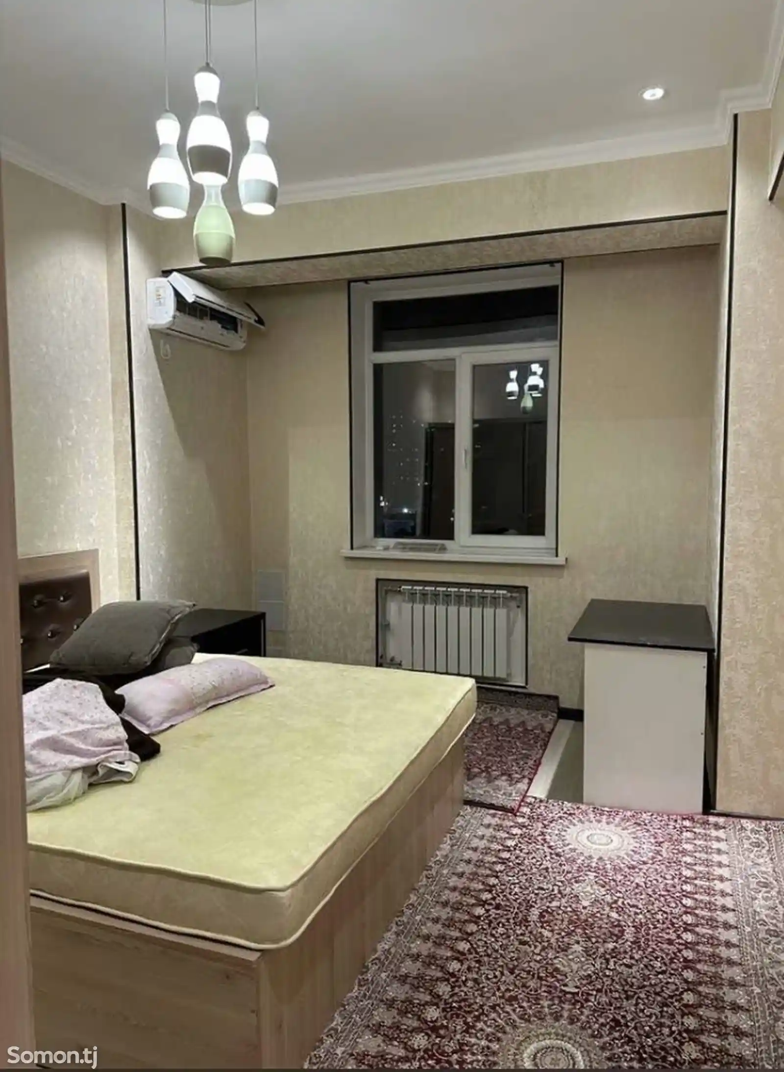 2-комн. квартира, 11 этаж, 60м², И. Сомони-4