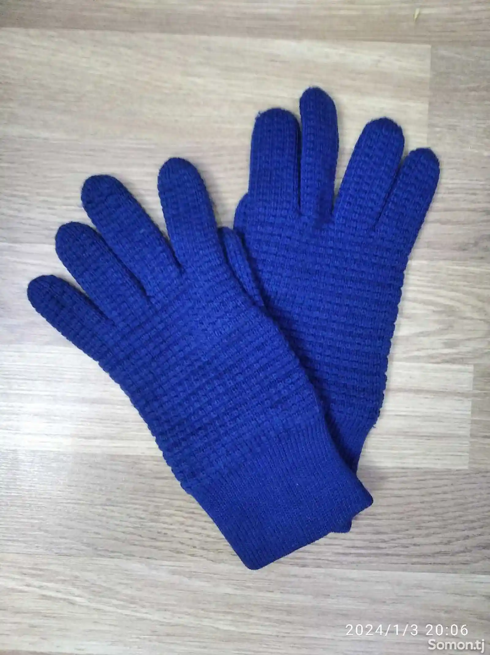 Вязаные перчатки-2