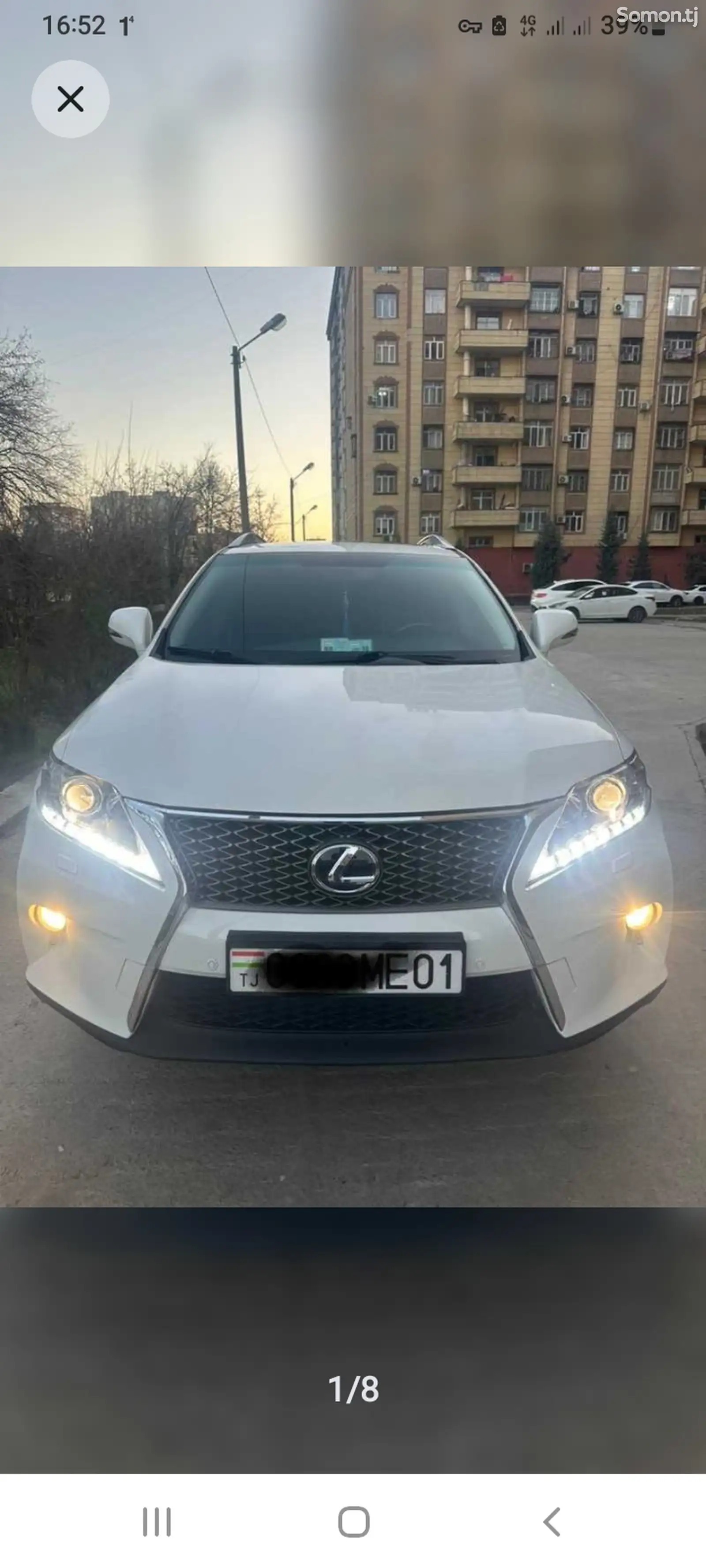 Аренда авто Lexus RX 350-1