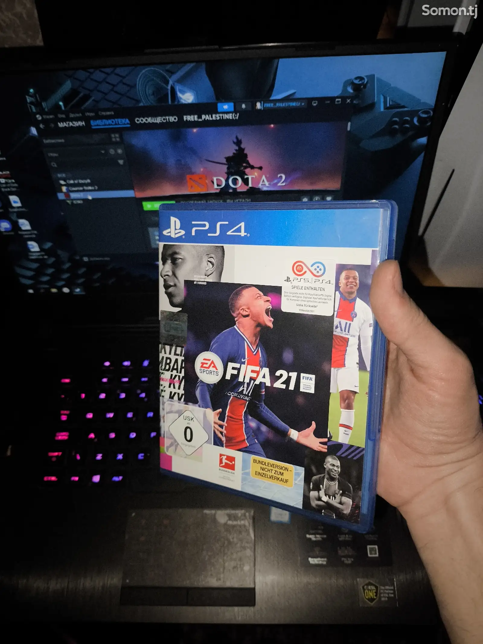 Компакт диски для playstation 4/5 FIFA 2021-1