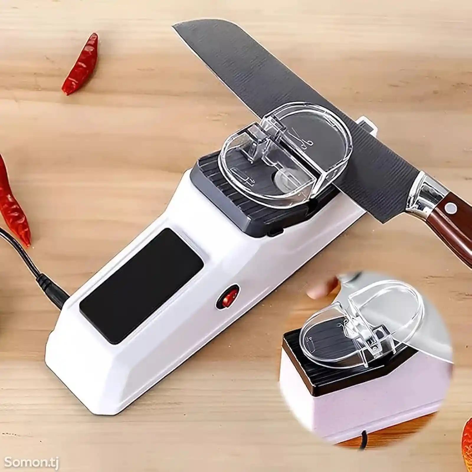 Электрическая точилка для ножей с USB-2