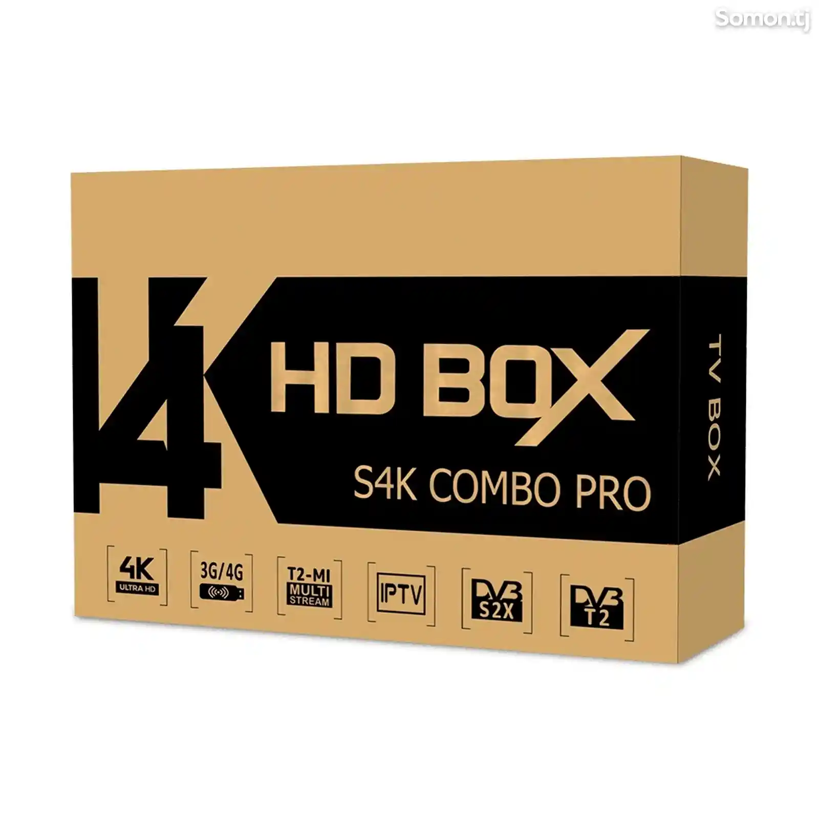 Ресивер HD BOX S4K Combo Pro-1