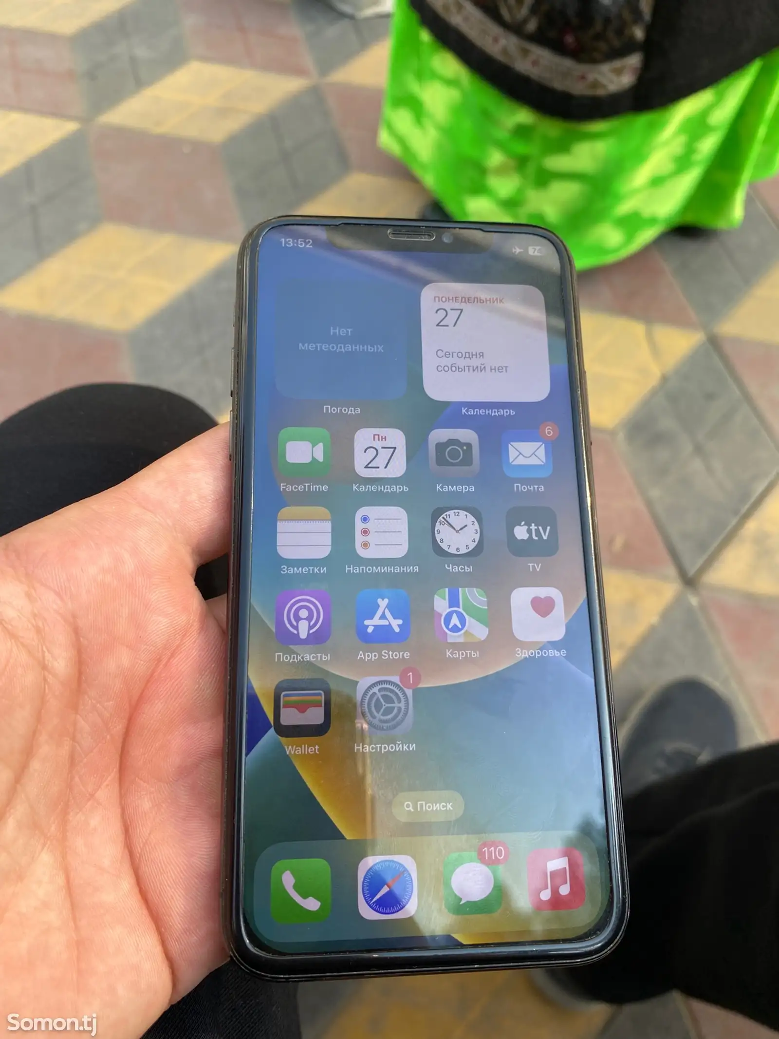 Apple iPhone X, 64 gb, Silver-1