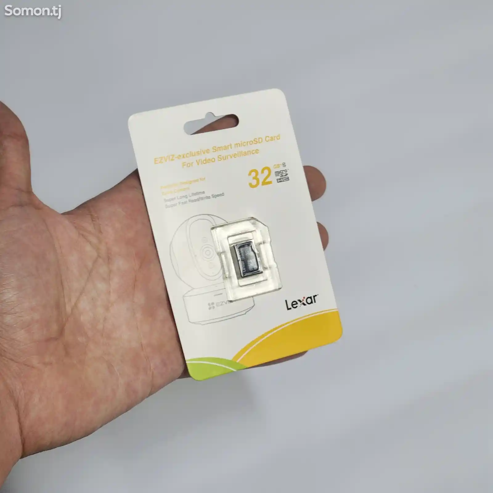 Микро SD флешкарта Lexar 32GB для камер видеонаблюдений-2