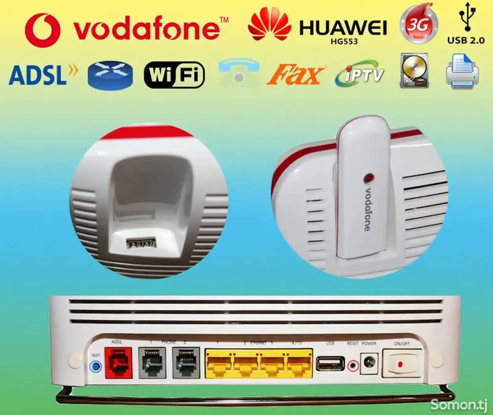 Роутер Huawei HG553 Vodafone-2