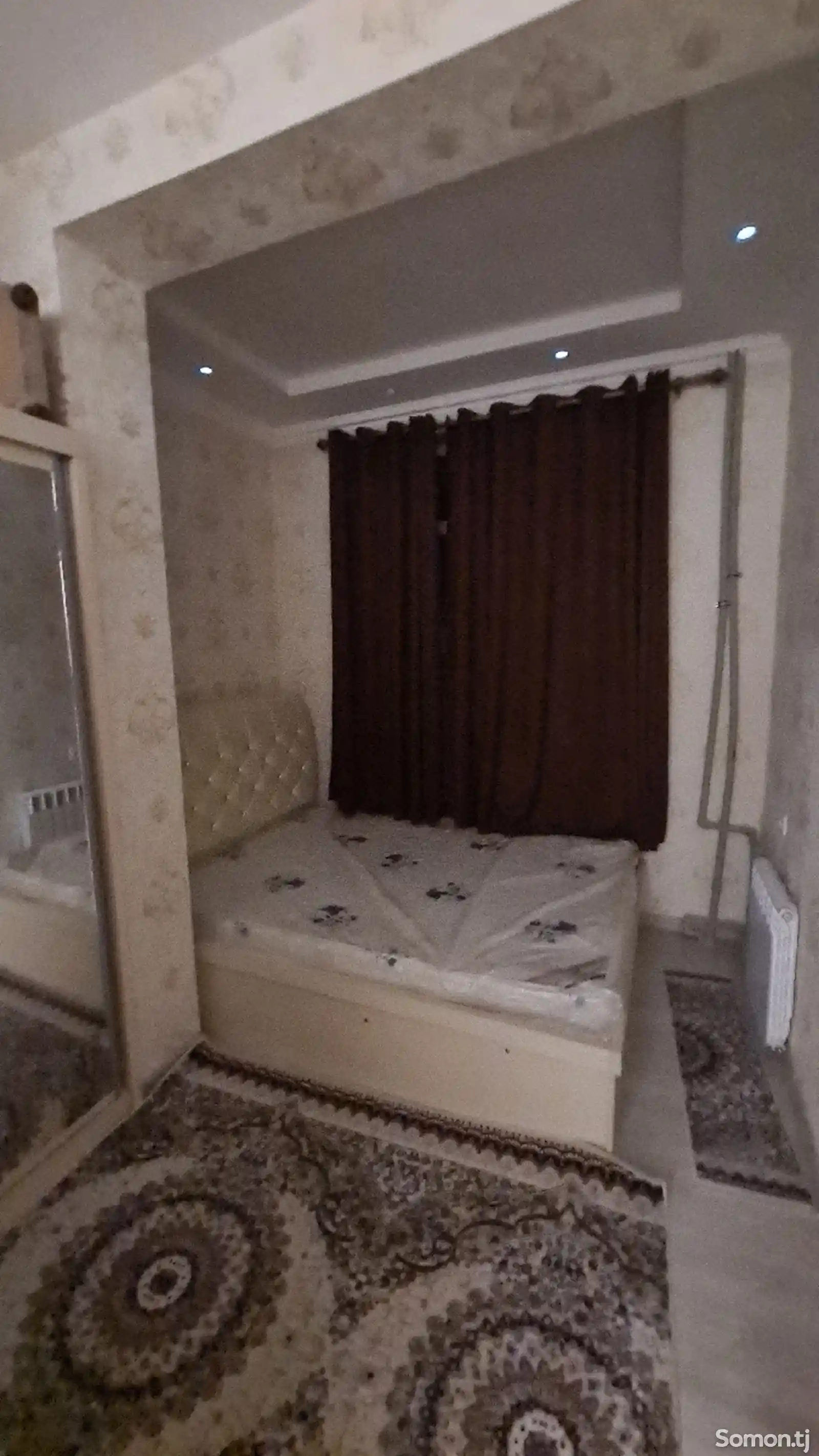 2-комн. квартира, 4 этаж, 50м², Сомони-3