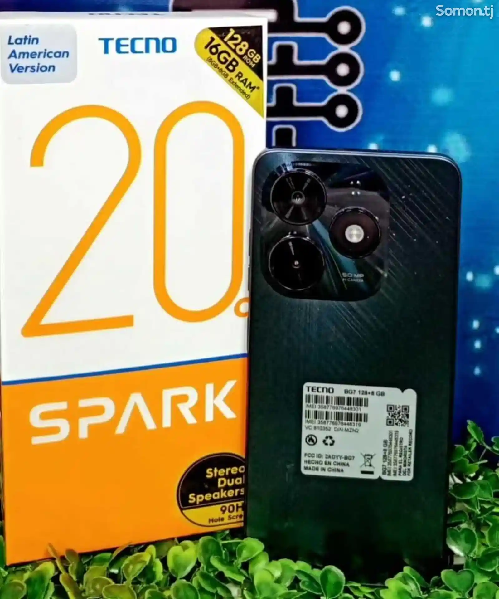 Tecno Spark 20C 8/128Gb black-2