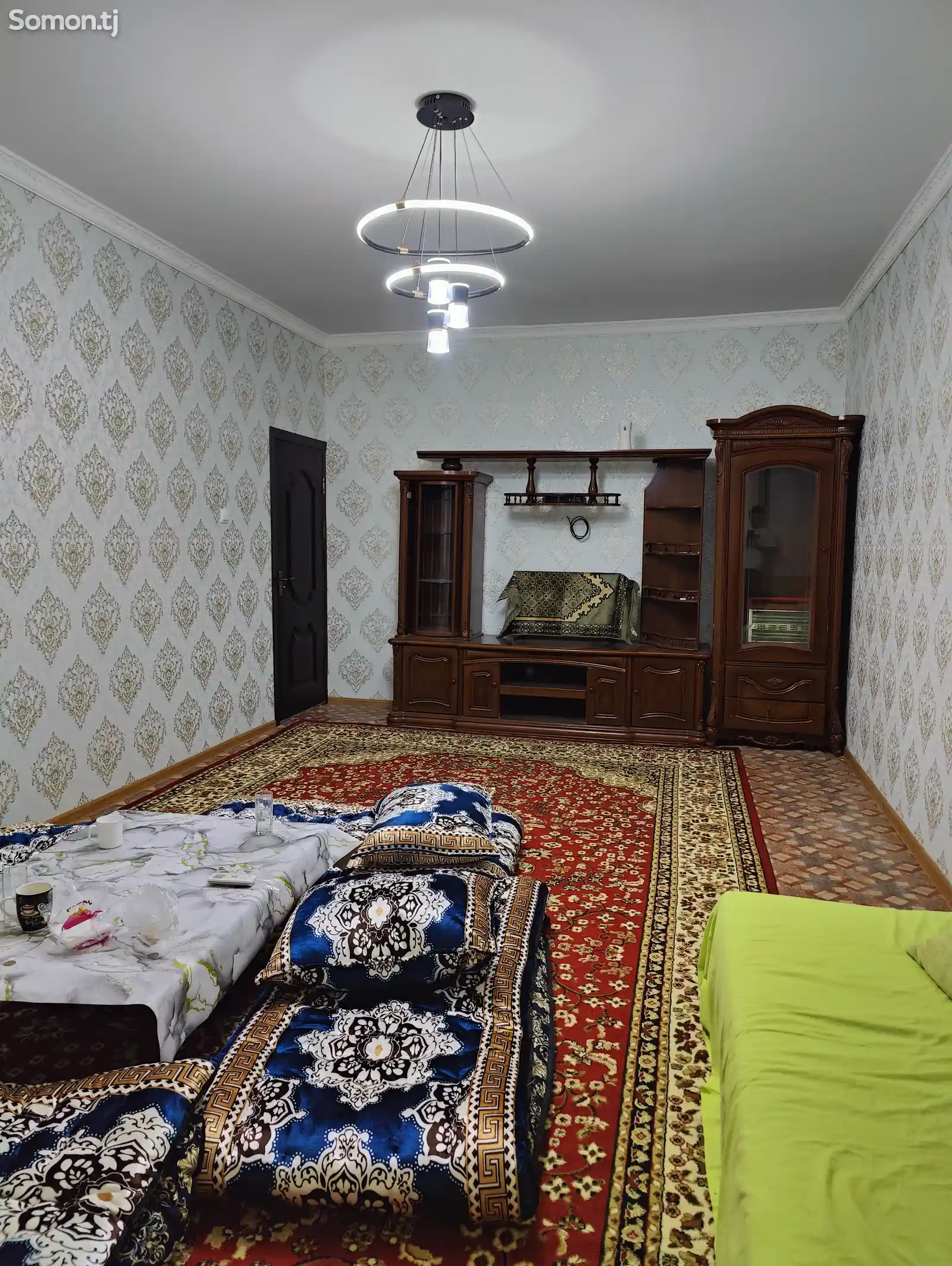 2-комн. квартира, 2 этаж, 47 м², Сомони Марворид-2