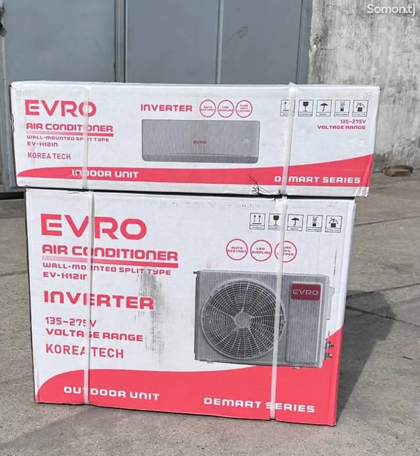 Кондиционер Evro Inverter 12 куб