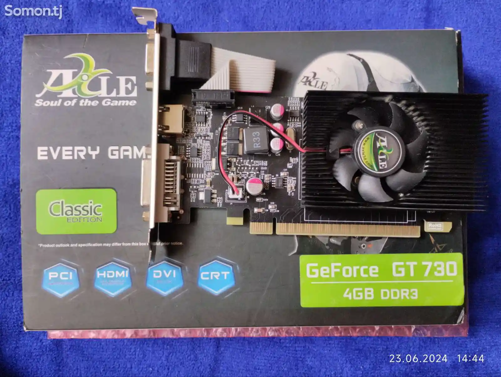 Видеокарта Nvidia GeForce GT 730 4Gb DDR 3 128Bit-1