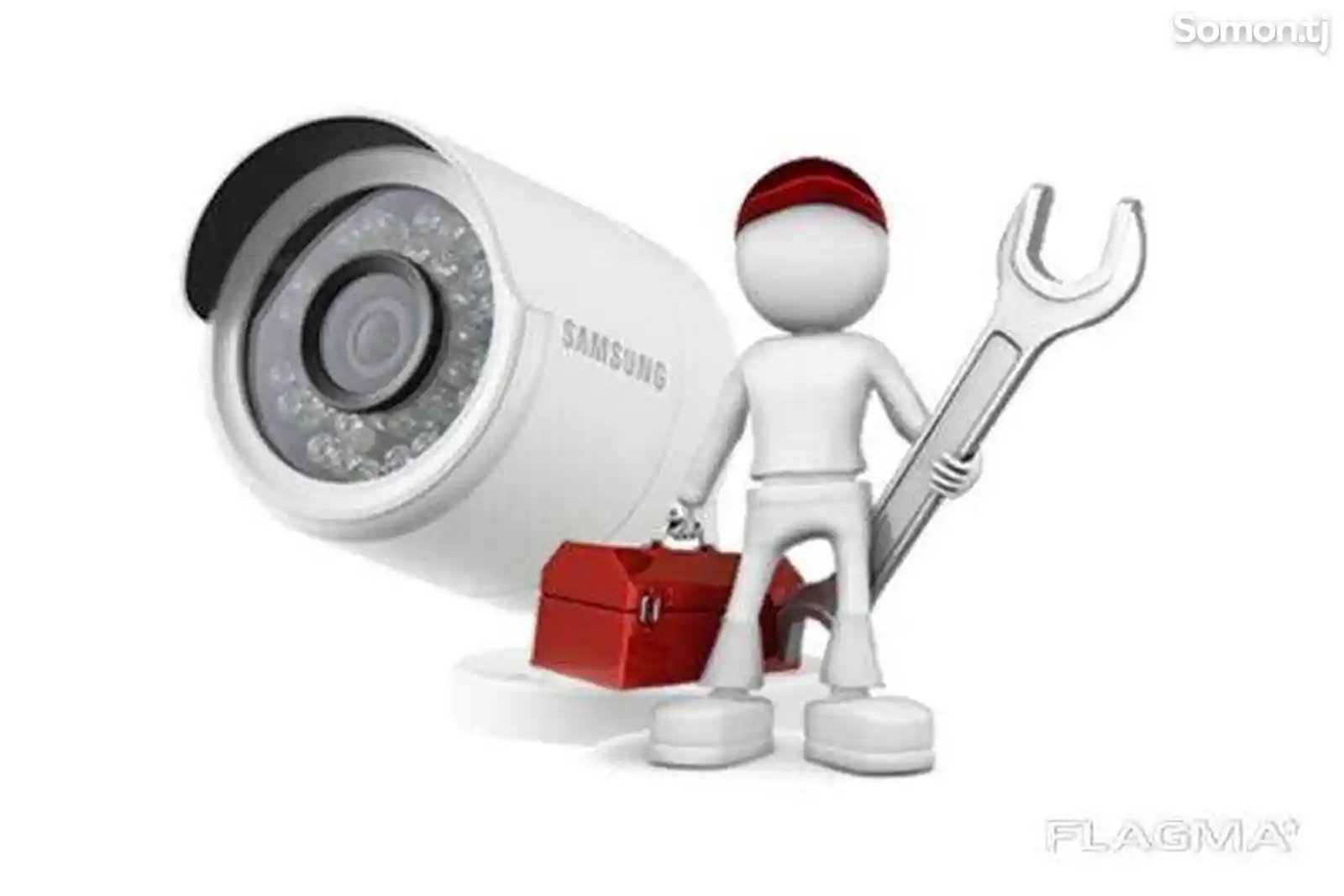 Услуги по установке камер видеонаблюдения-2