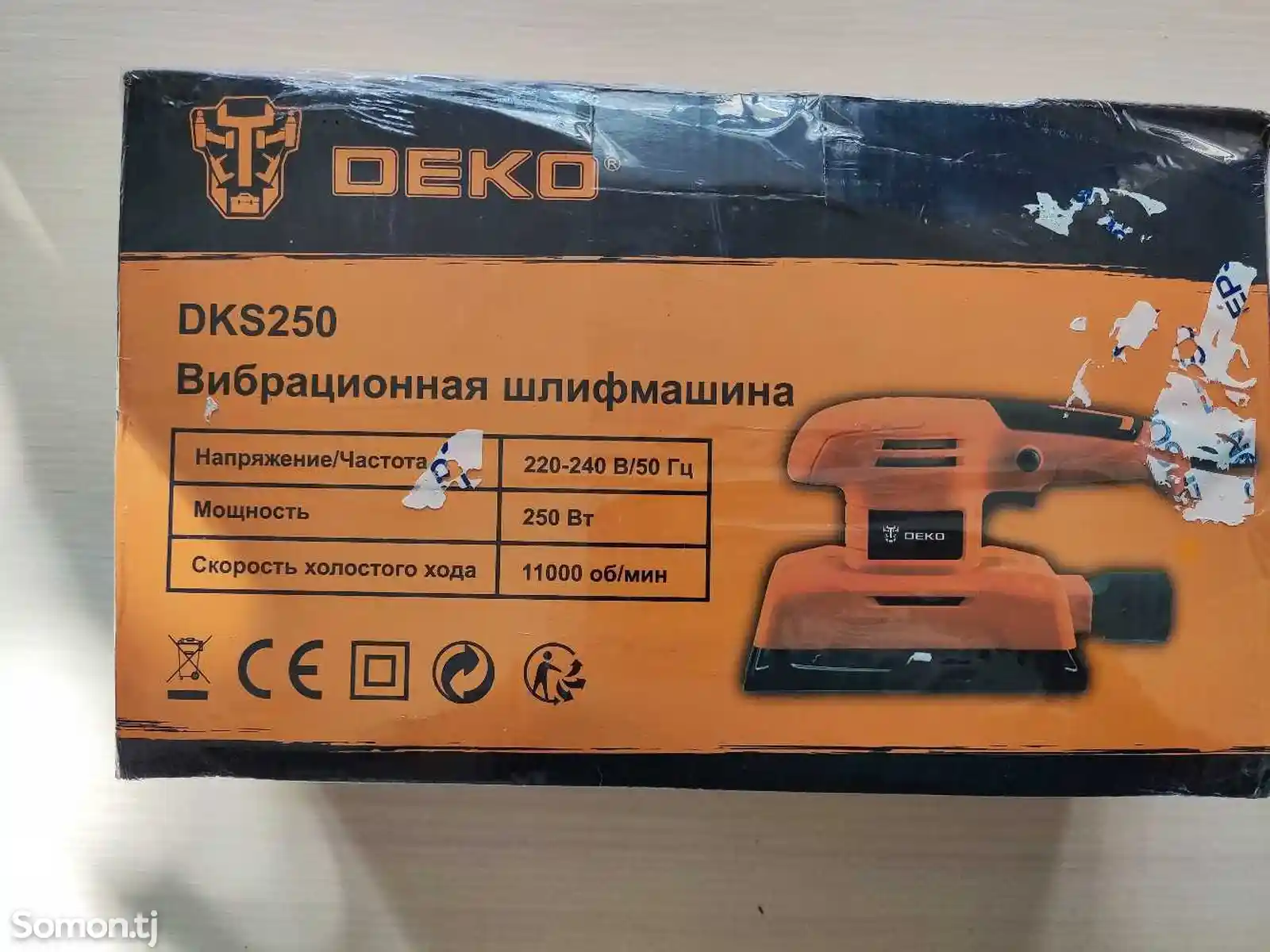 Вибрационная шлиф-машина Deko-2