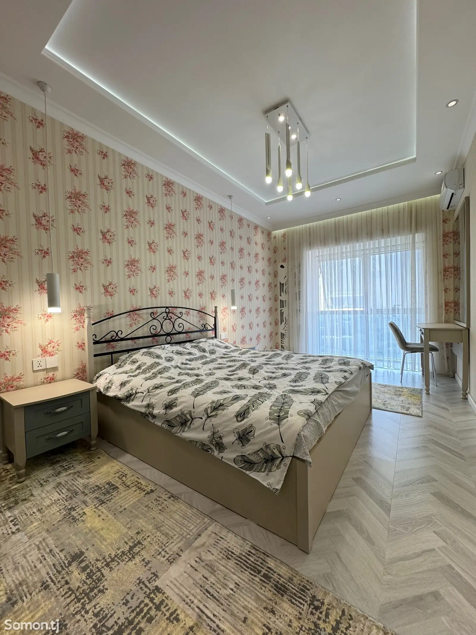 1-комн. квартира, 15 этаж, 85 м², Исмоили Сомони-9