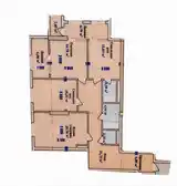 3-комн. квартира, 4 этаж, 131 м², Зеленый Бозор-4