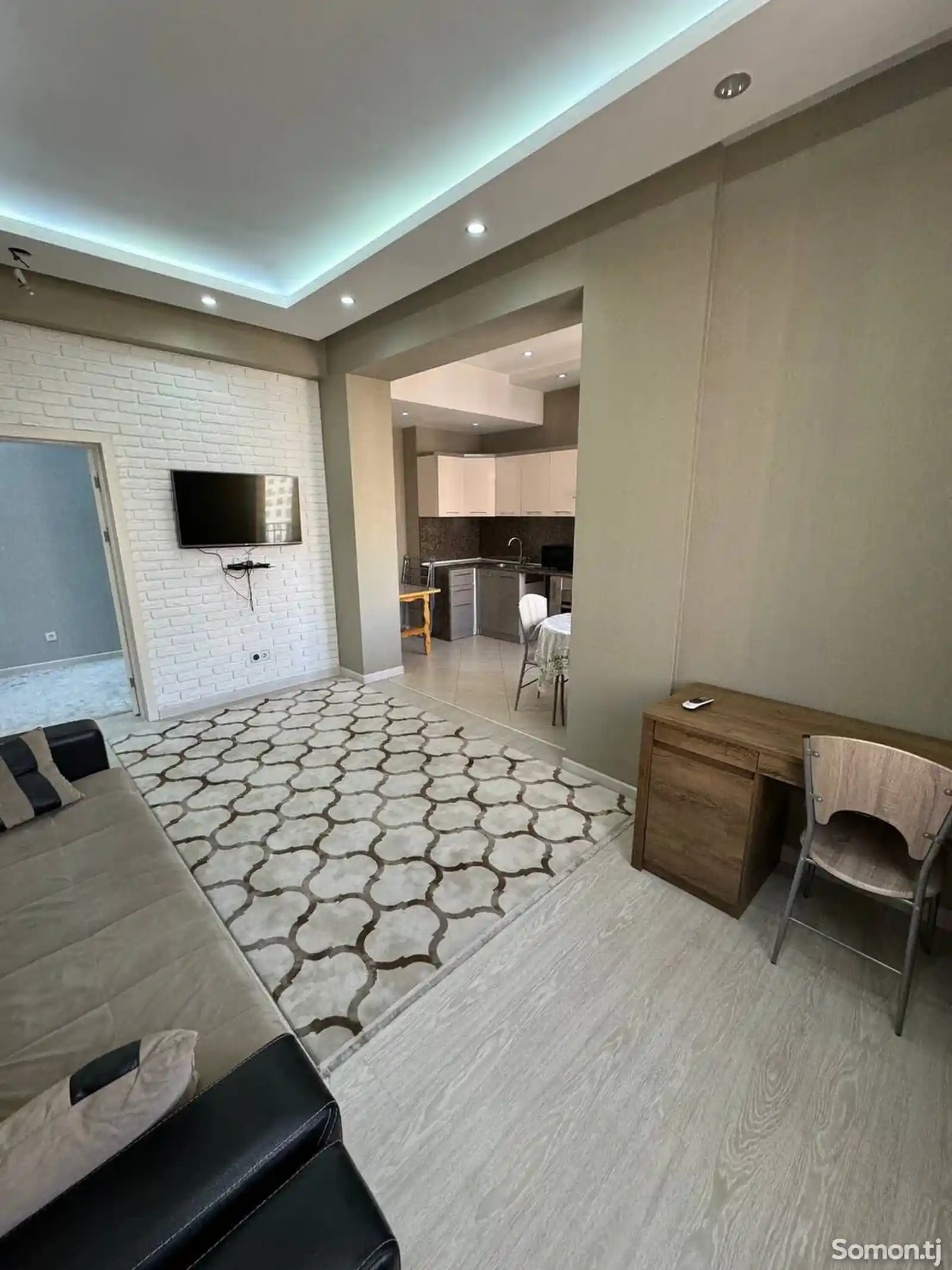 2-комн. квартира, 10 этаж, 68м², Исмоил Сомони-5