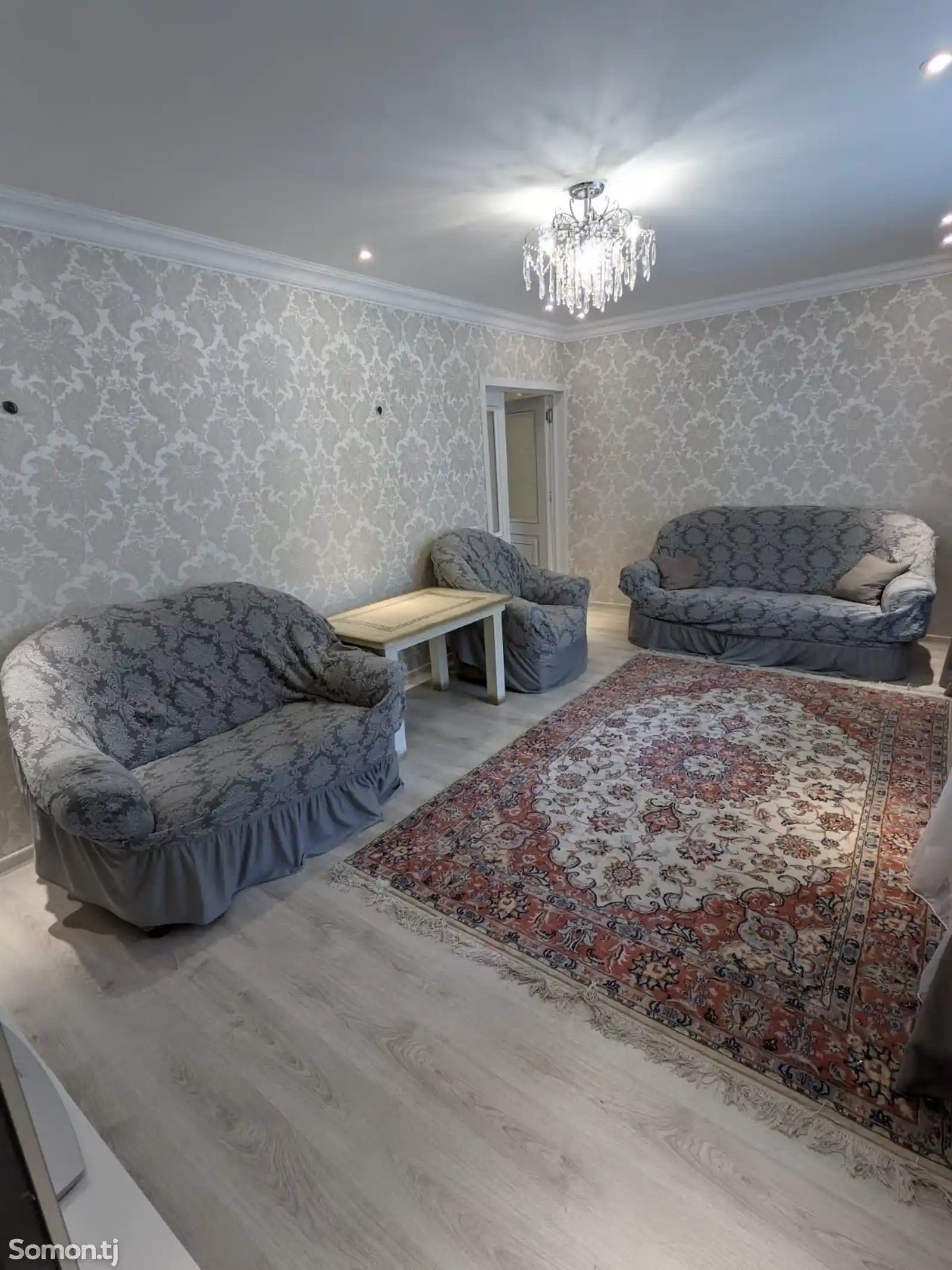 2-комн. квартира, 1 этаж, 55м², Исмоили Сомони-9