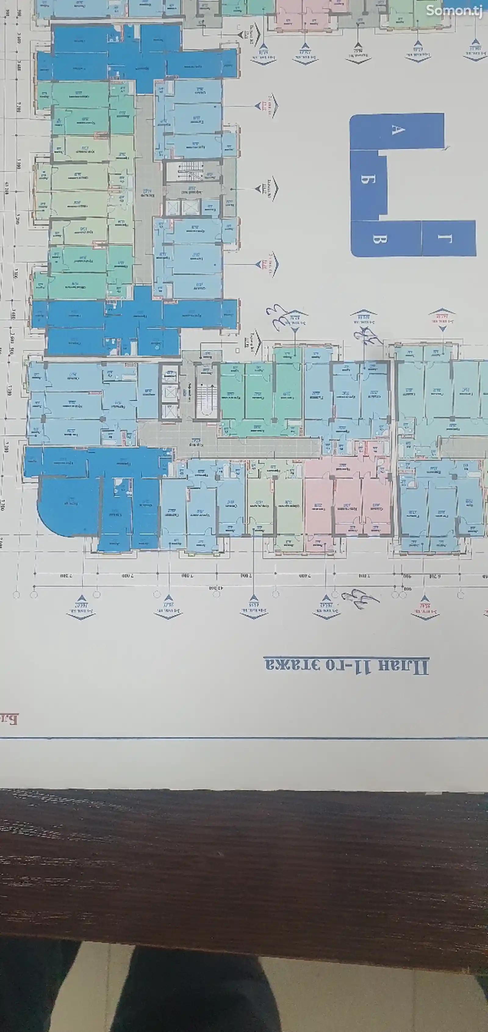 2-комн. квартира, 14 этаж, 64 м², Шохмансур-1