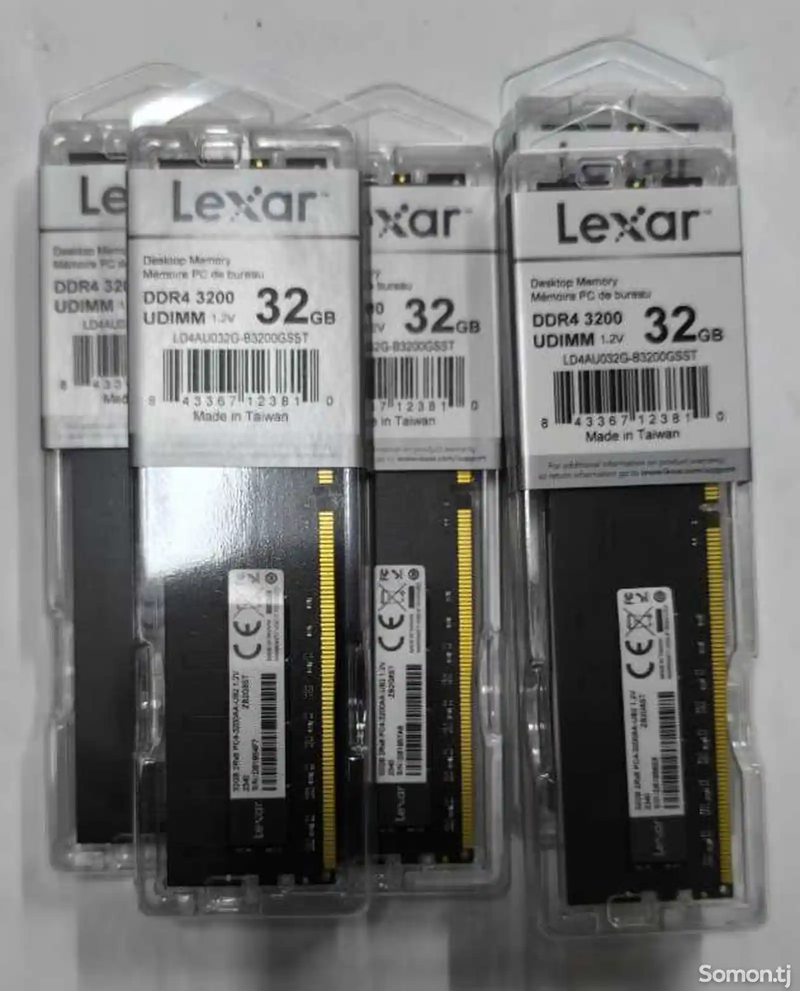 Оперативная память Lexar ddr4 3200 UDIMM 1.2V 32GB-4
