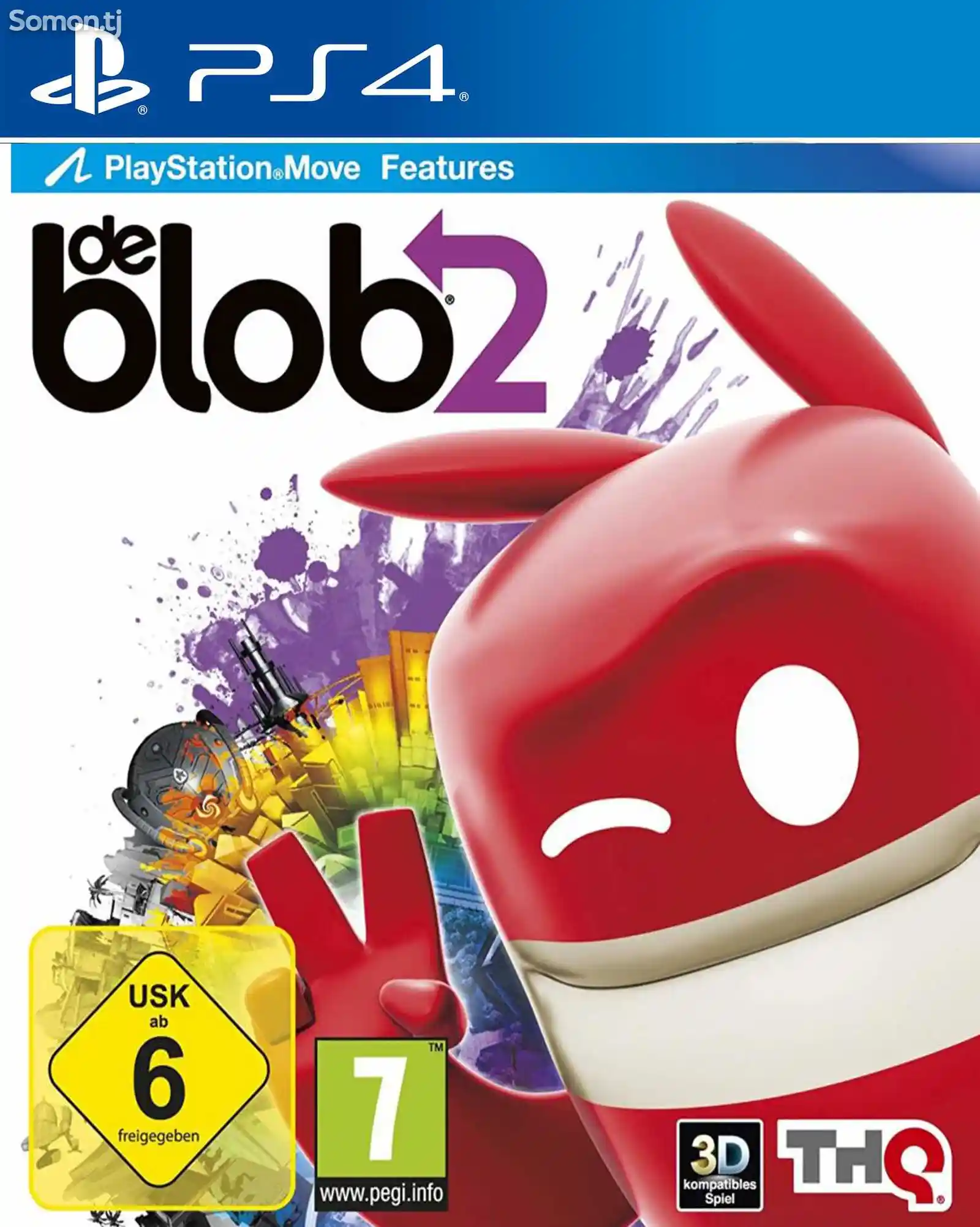 Игра De blob 2 для PS-4 / 5.05 / 6.72 / 7.02 / 7.55 / 9.00 /-1