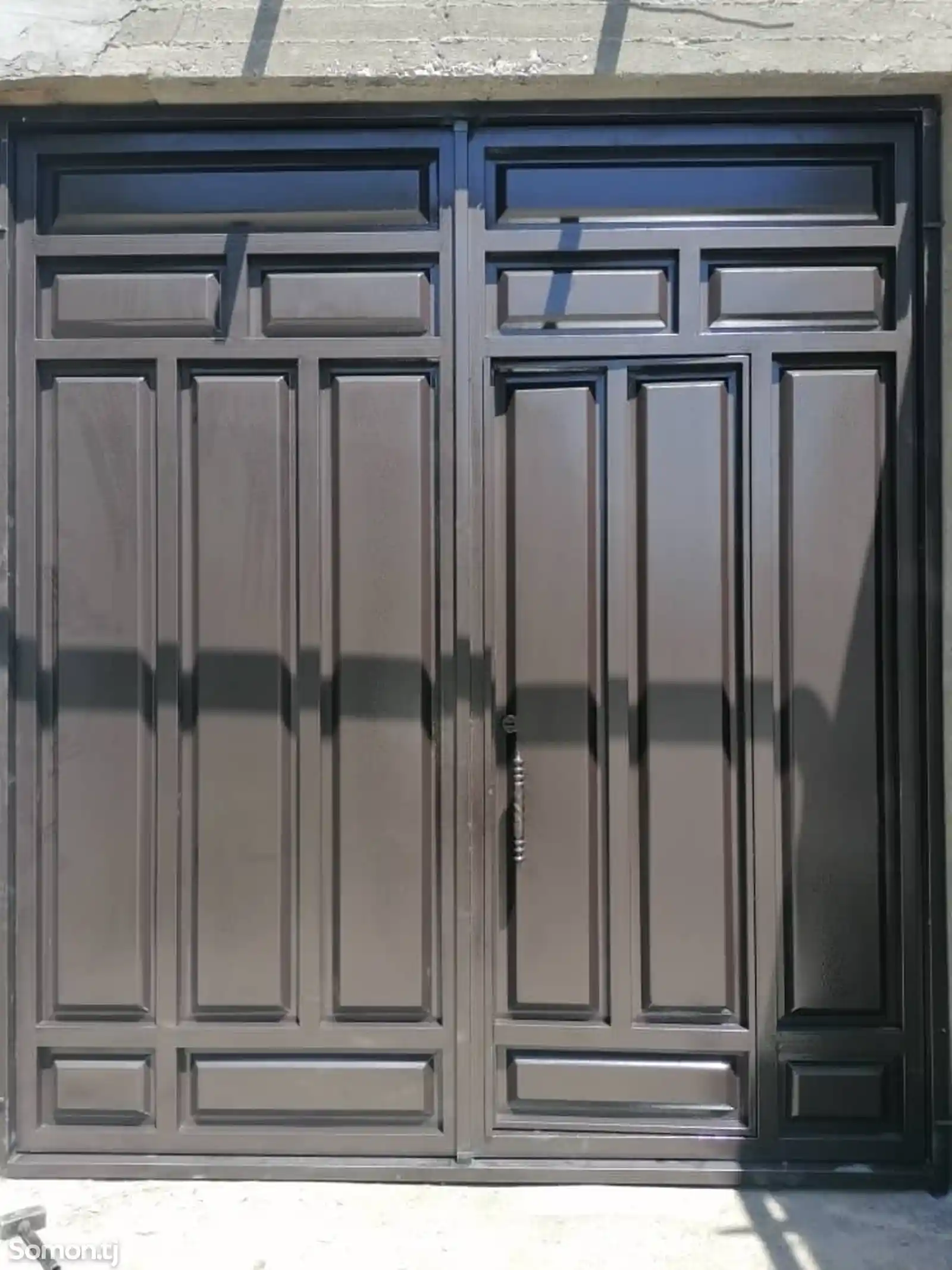 Установка металлических дверей-11