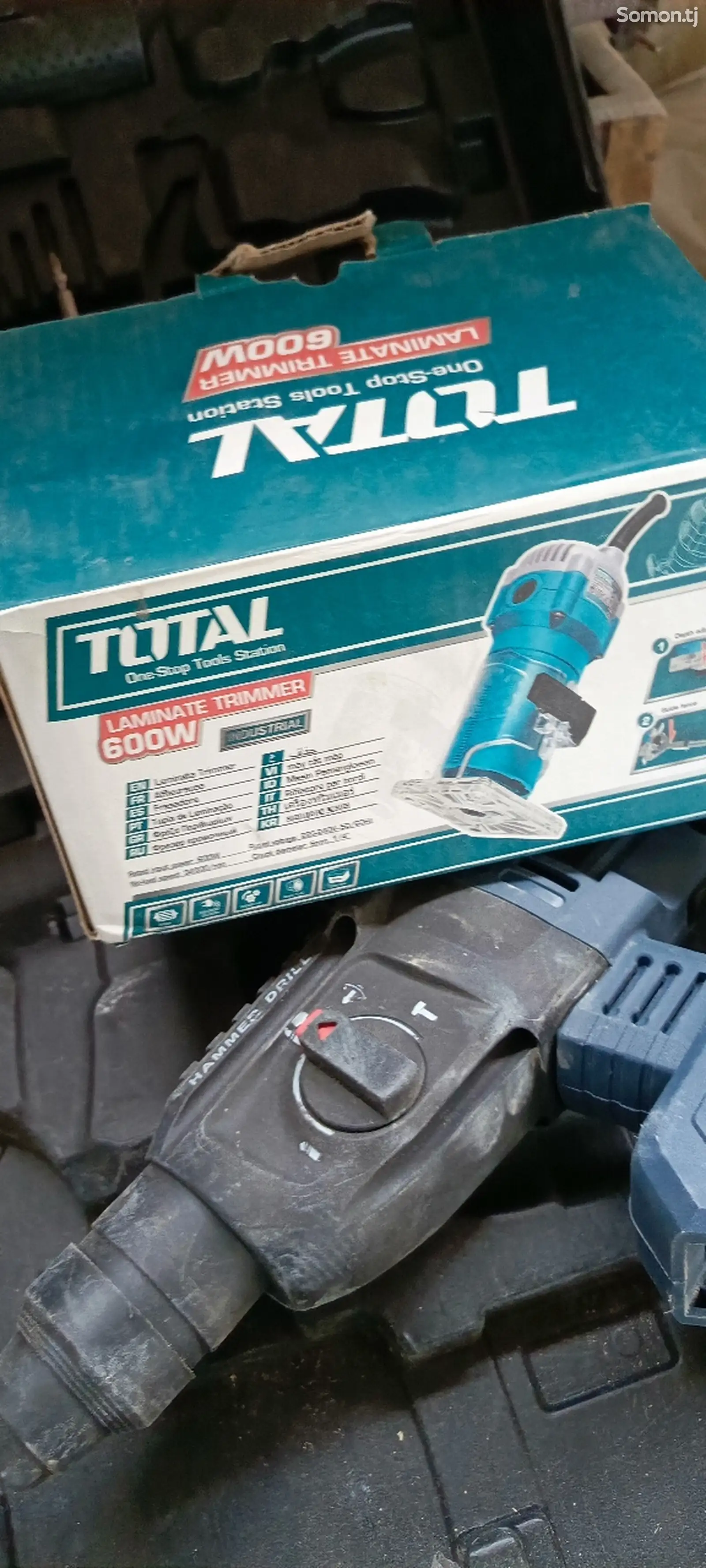 Ручной фрезер Total 600w-1