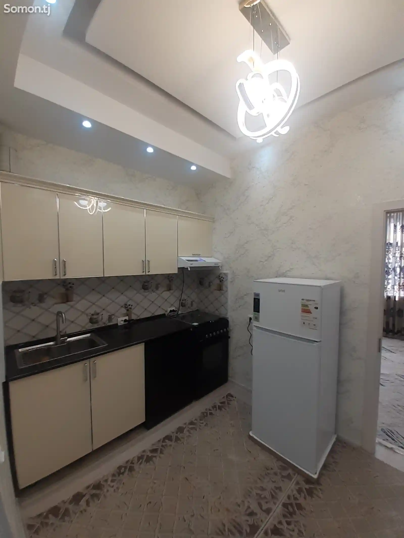 2-комн. квартира, 11 этаж, 60м², Исмоили Сомони-5