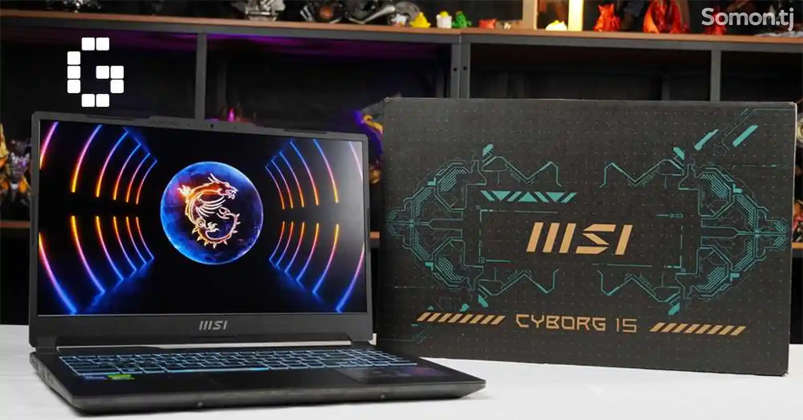 Игровой Ноутбук MSI Cybord 15 I7-12700H RTX 4060 8GB-6