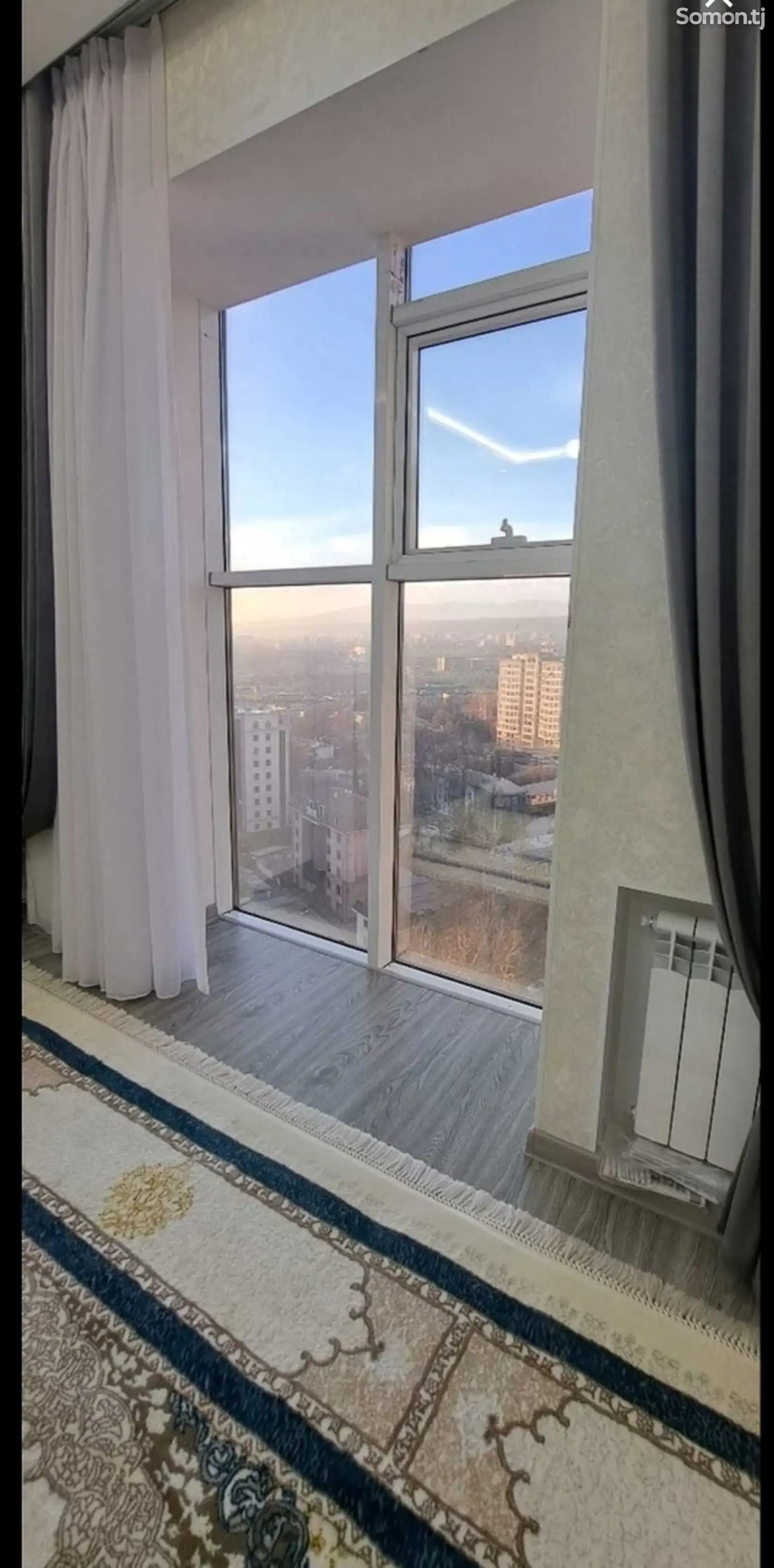 2-комн. квартира, 16 этаж, 57м², Сомони-7