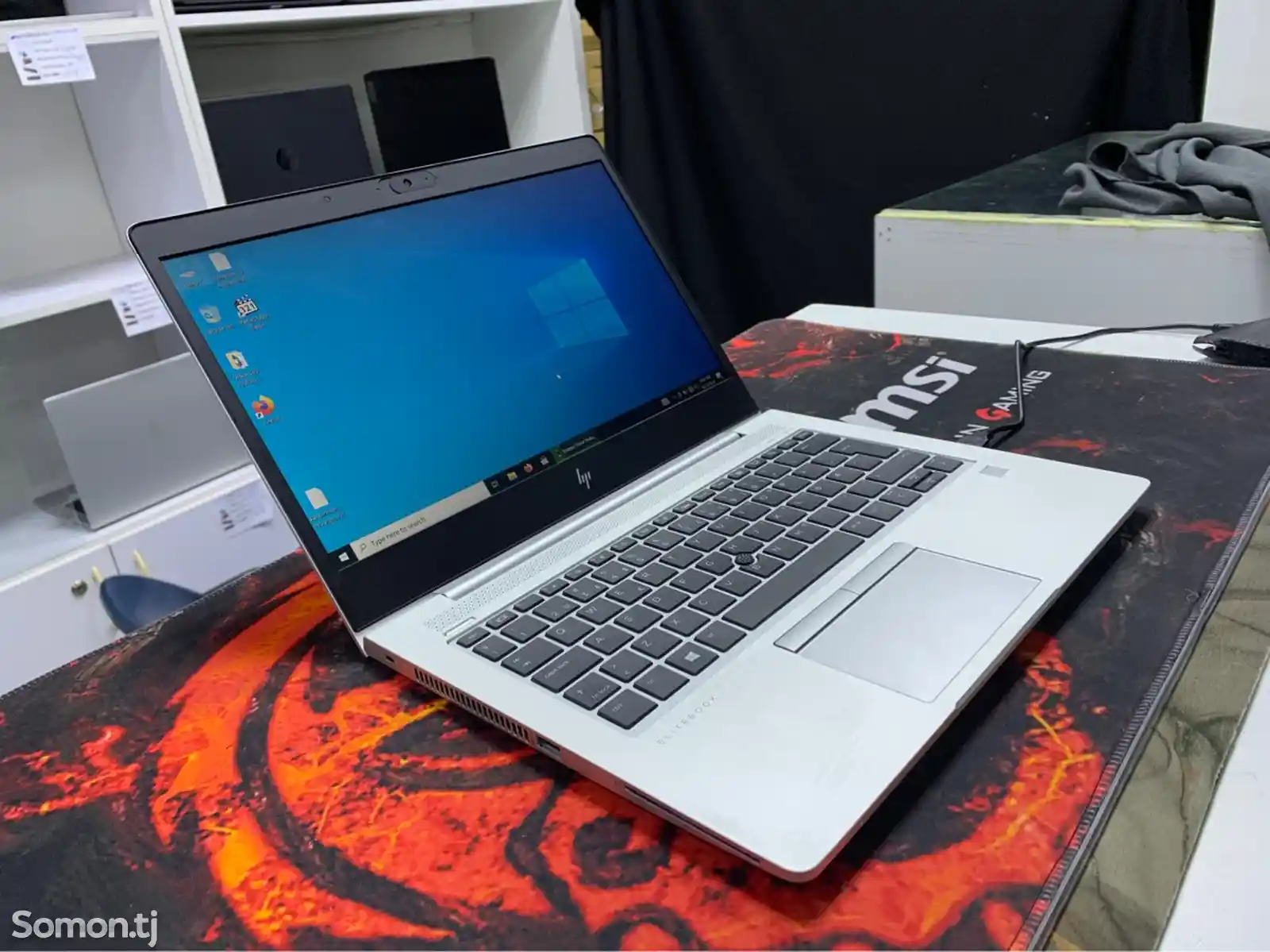 Игровой ноутбук hp elitebook Ryzen 5PRO vs core i5 10th ram 8gb SSD m2 256gb vga AMD ve-5