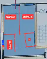 2-комн. квартира, 10 этаж, 77 м², Фирдавси-3