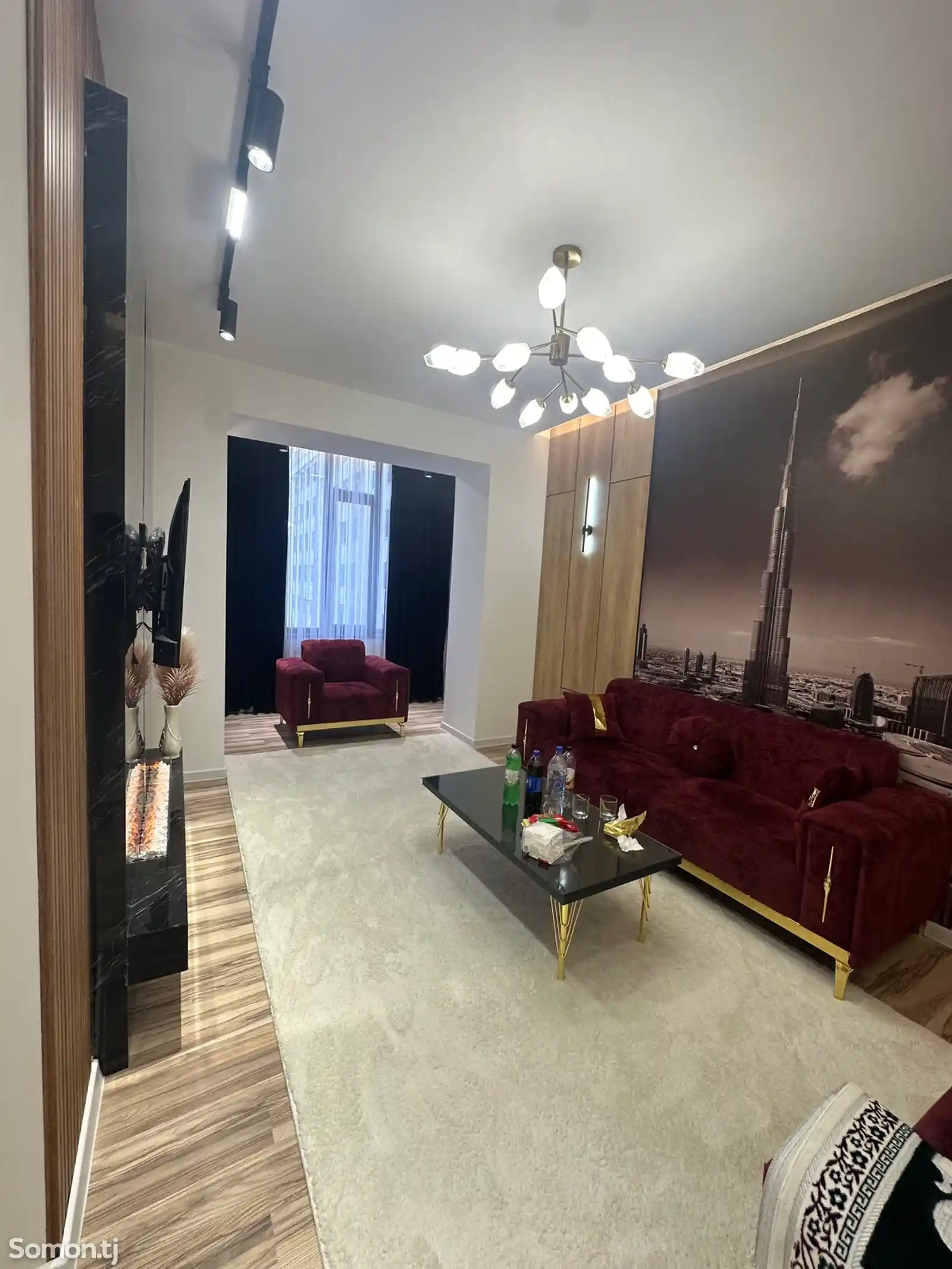 2-комн. квартира, 13 этаж, 65 м², ул. Айни, Созидание-1