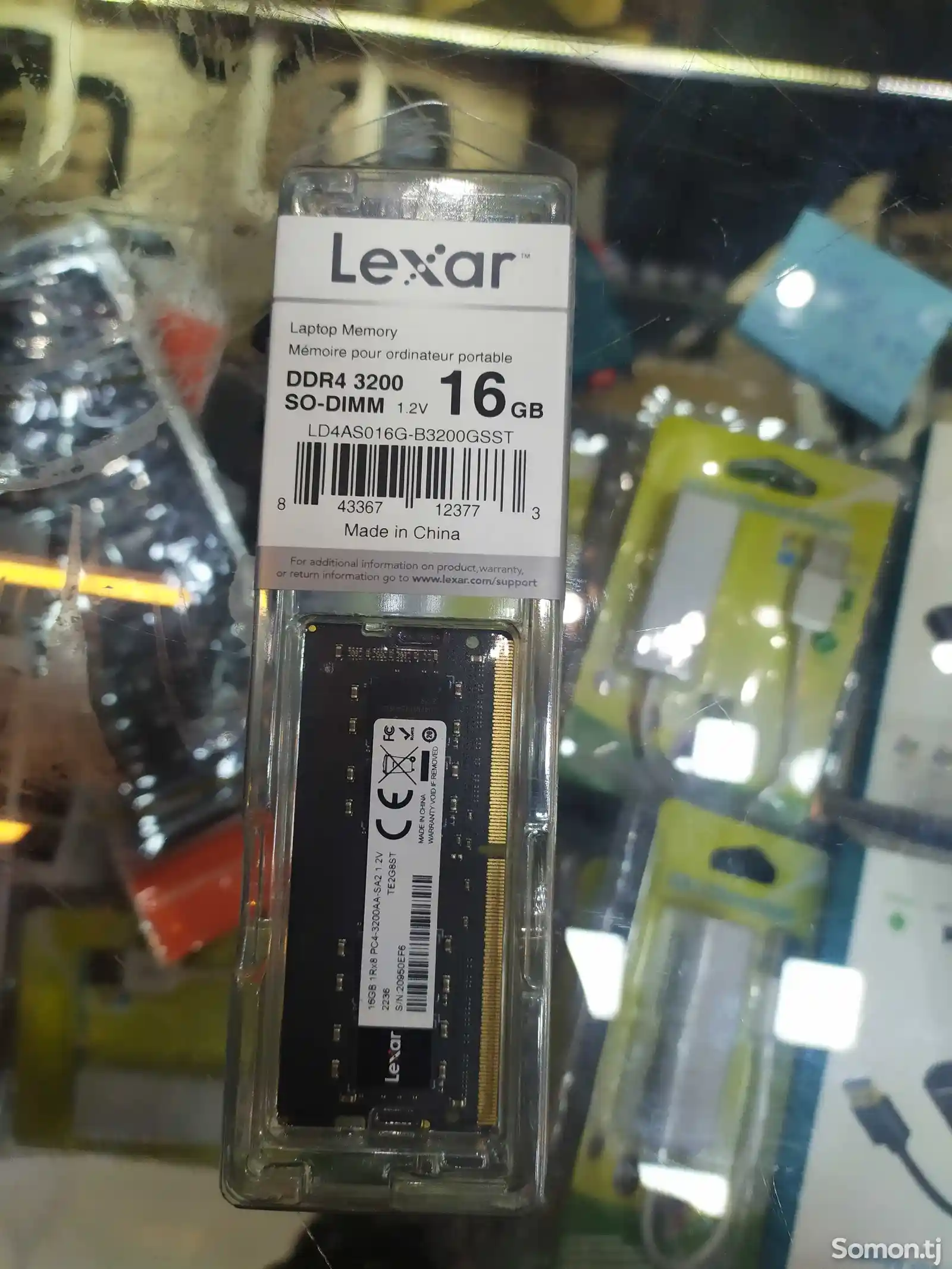 Оперативная память RAM для Ноутбука Lexar 16GB DDR4 3200Mhz
