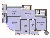 3-комн. квартира, 9 этаж, 130 м², Шохмансур-2