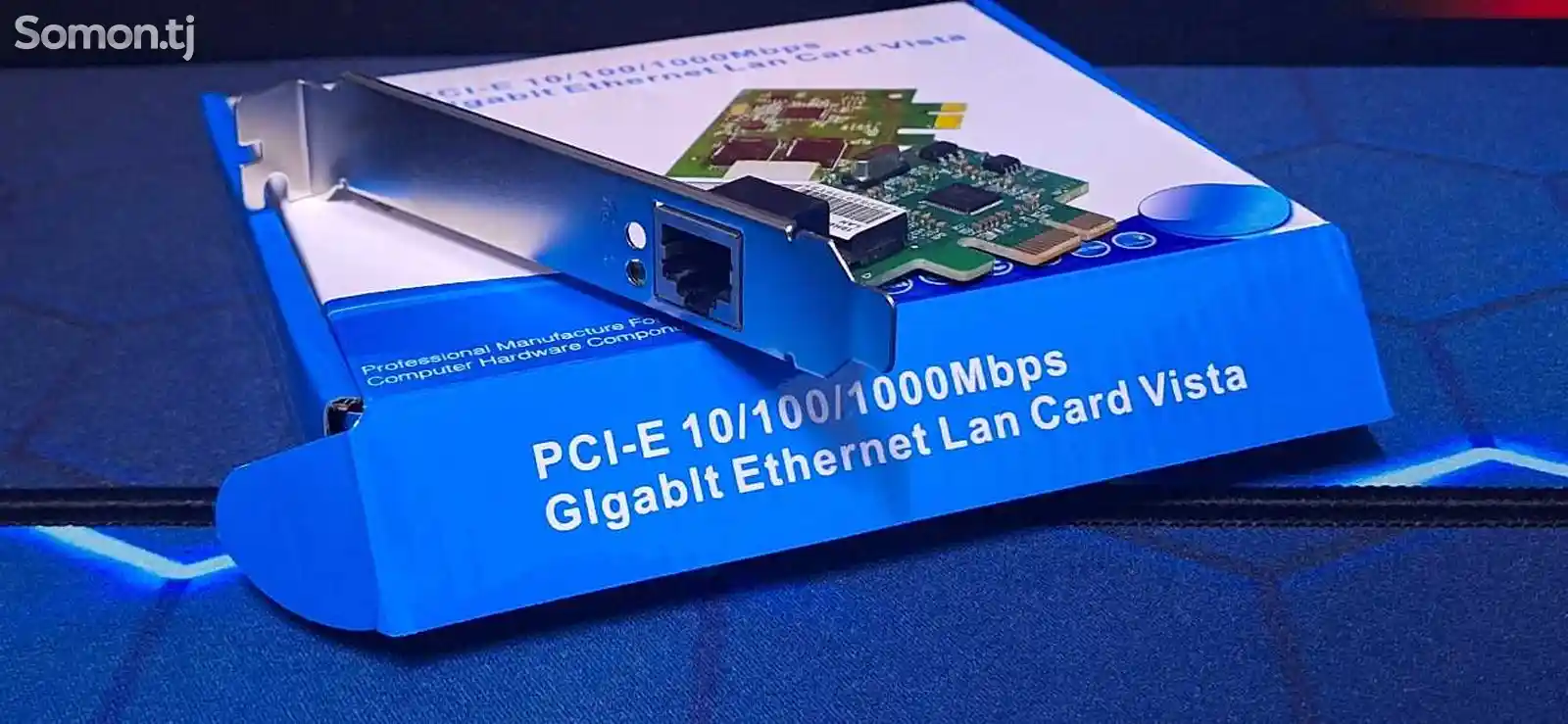 Гигабитная сетевая карта PCI-E 10/100/1000Mbps-3