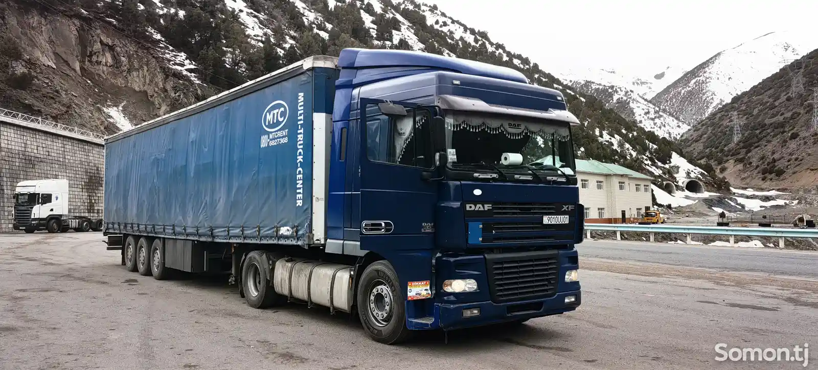 Бортовой грузовик DAF XF 95, 2006-4