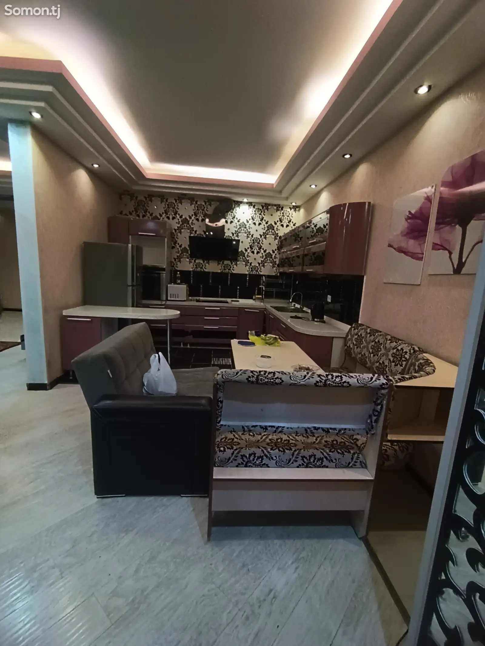 2-комн. квартира, 7 этаж, 110м², Исмоил Сомони-3