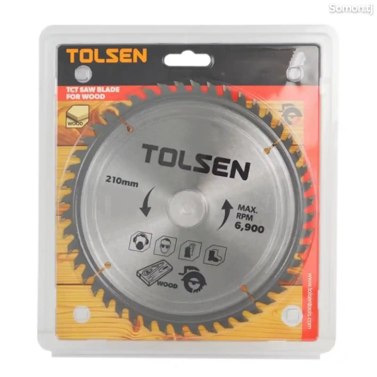 Пильный диск по дереву Tolsen 210mm-1