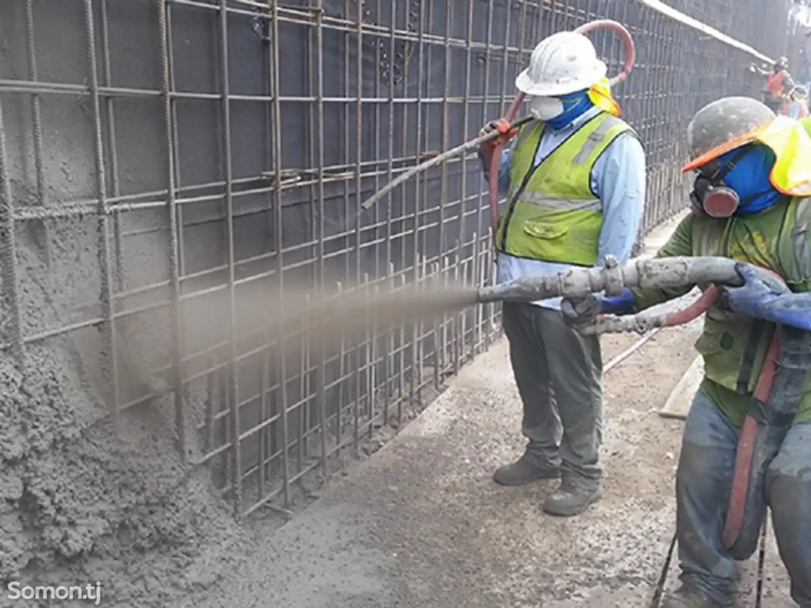Ремонтная безусадочная литьевая тиксотропная смесь для бетона Bauberg-6