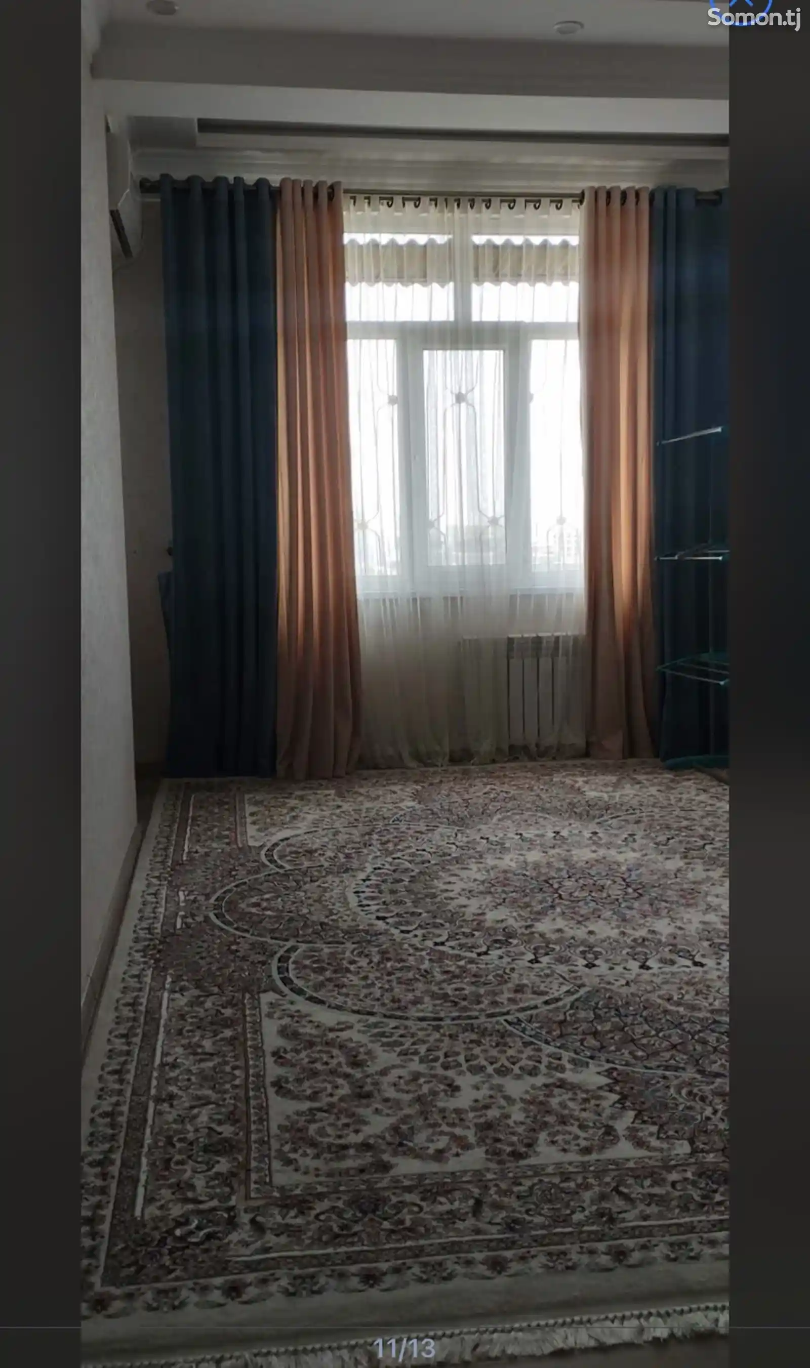 3-комн. квартира, 15 этаж, 60м², Рудаки 102-1