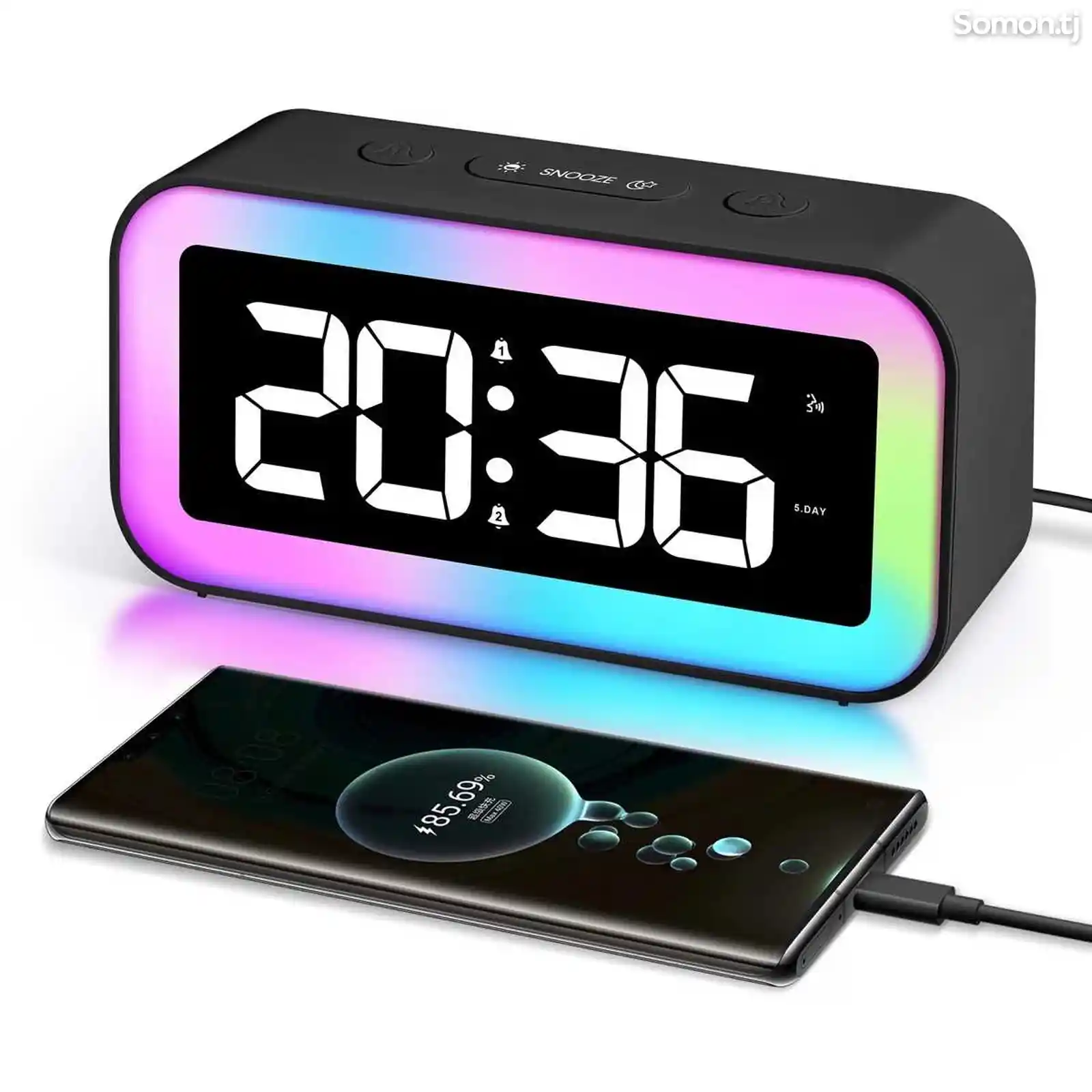 Цифровые часы-будильник-3