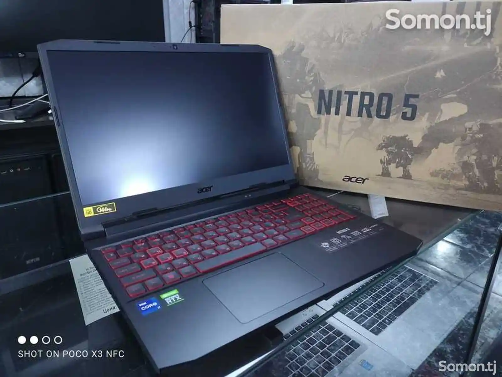 Игровой Ноутбук Acer Nitro 5 AMD Ryzen 7 5800H / RTX 3060 6GB-2