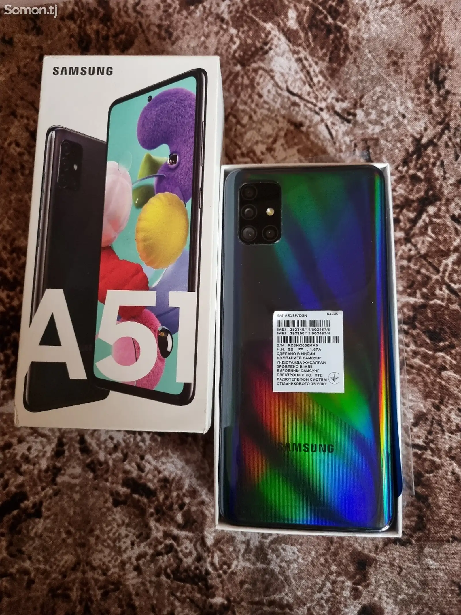 Samsung galaxy А51 64Gb 2sim Vietnam