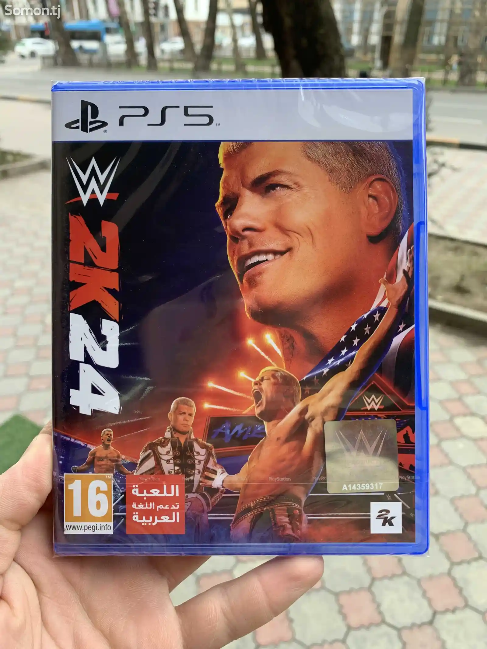 Диск WWE2K24 для PlayStation 5-1