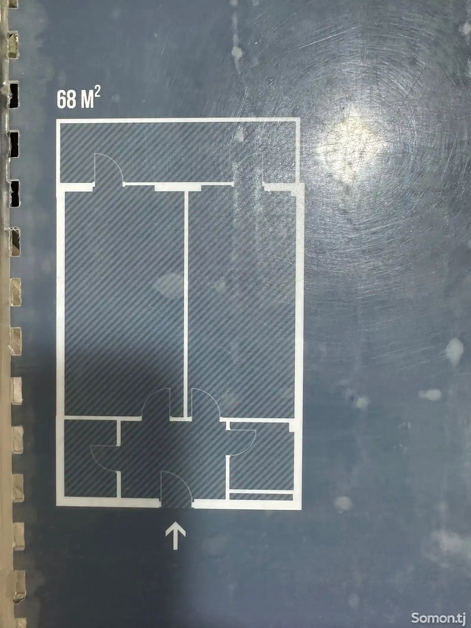 2-комн. квартира, 13 этаж, 68 м², 92мкр райхон-3