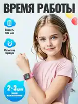 Умные детские часы Hoco Y100 children watch с функцией звонка и GPS-4